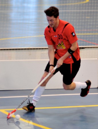Jogador de Floorball